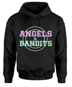 "ANGELS N BANDITS" Black Hood