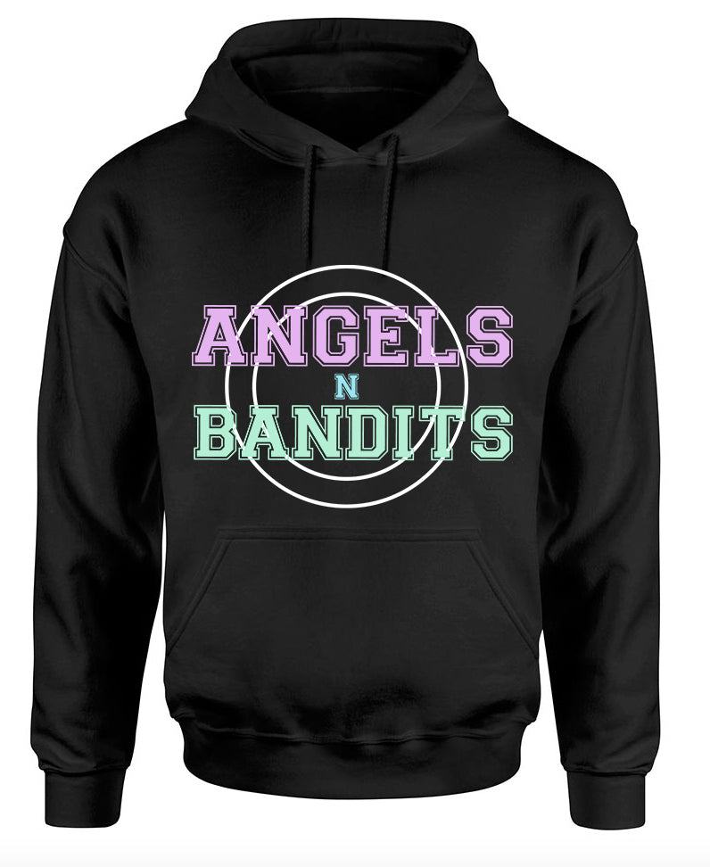 "ANGELS N BANDITS" Black Hood